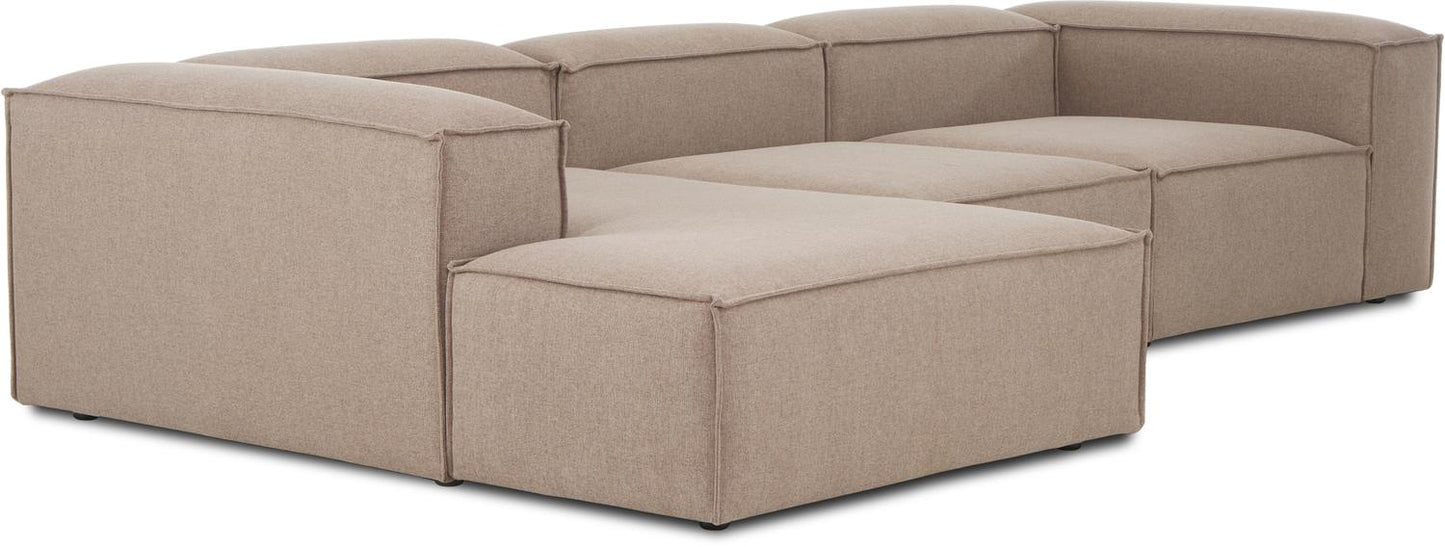 Ъглов диван Ekol - Кафяв