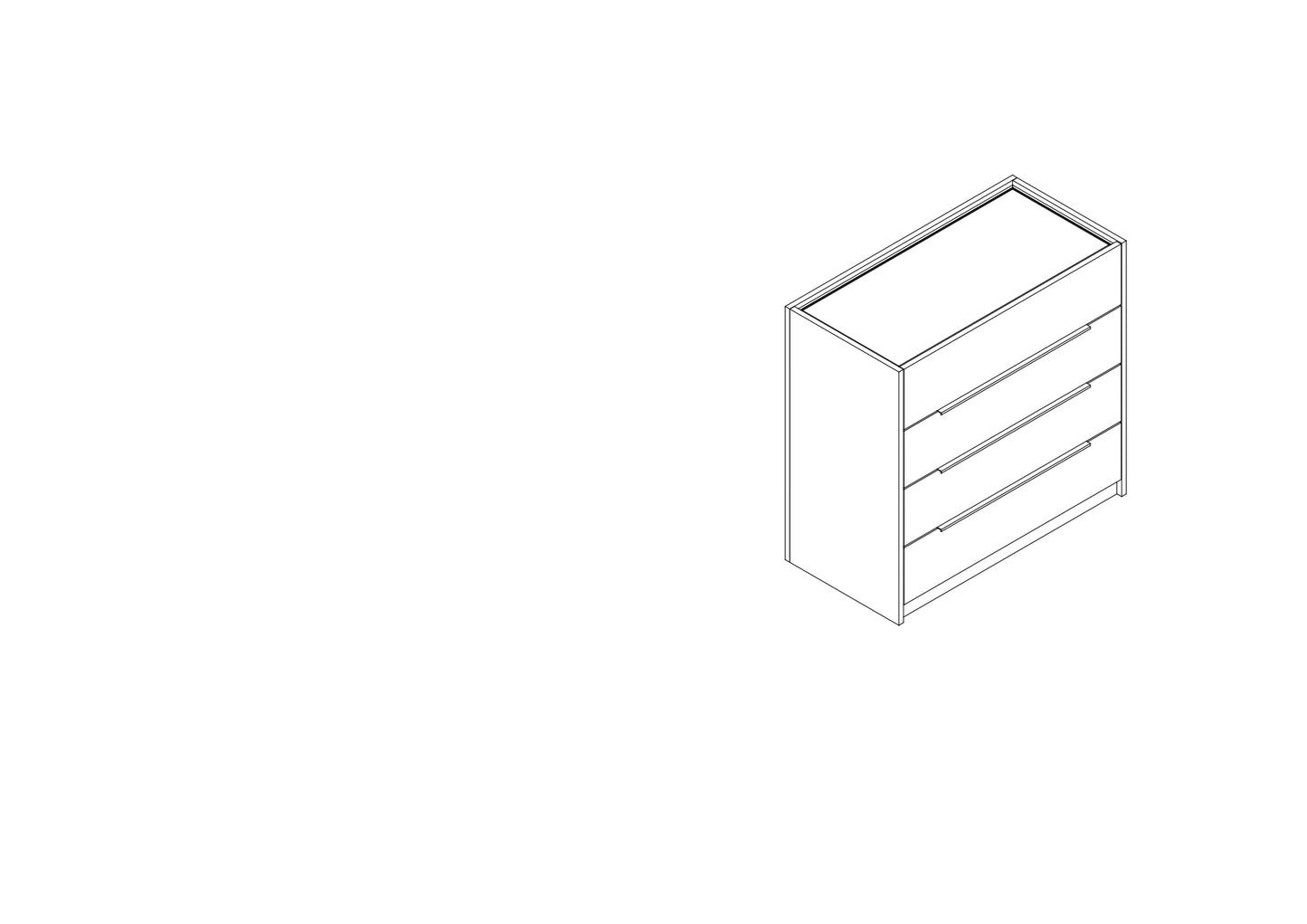 Островен модул с LED осветление и органайзери за бижута
