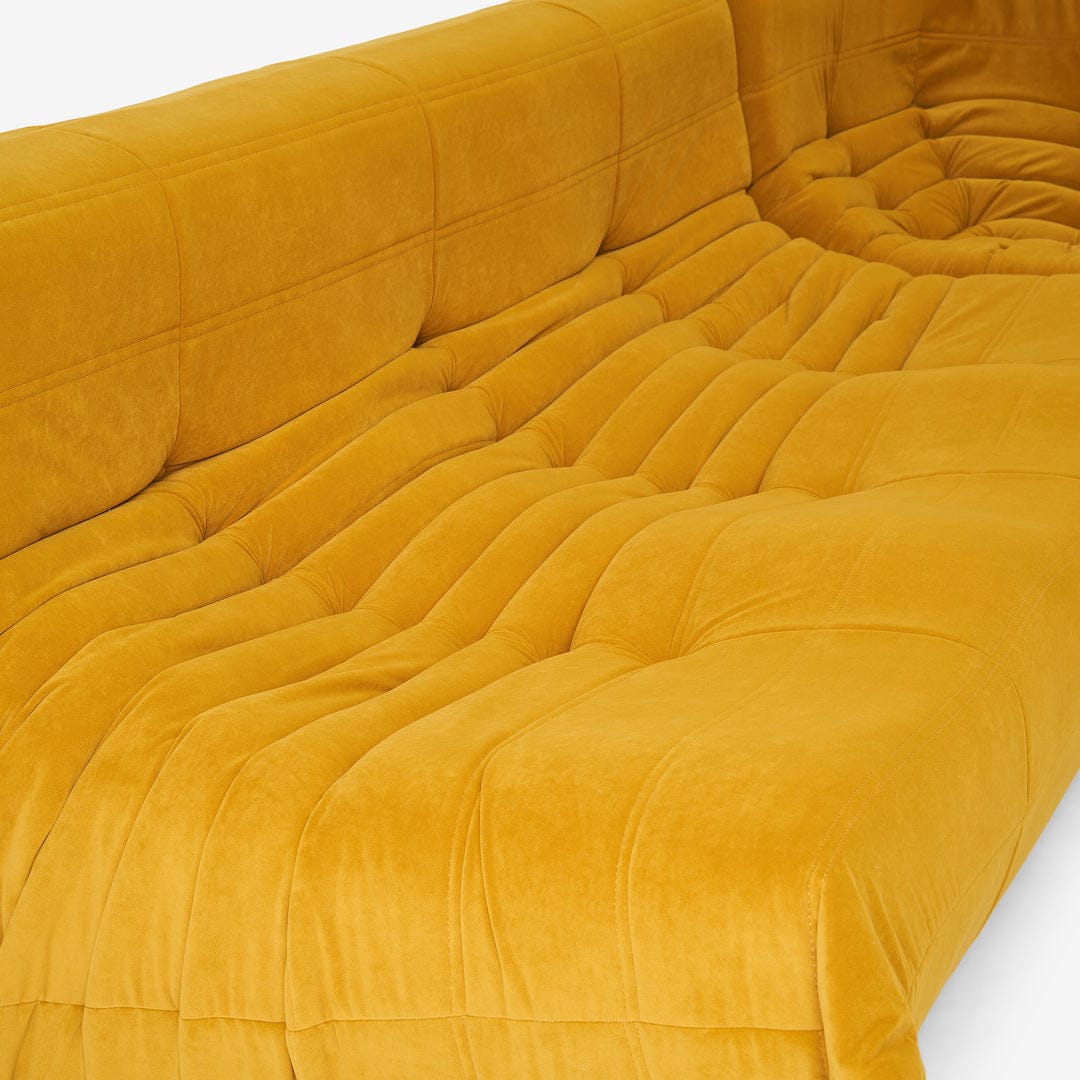 Ъглов диван Babylon - Жълт