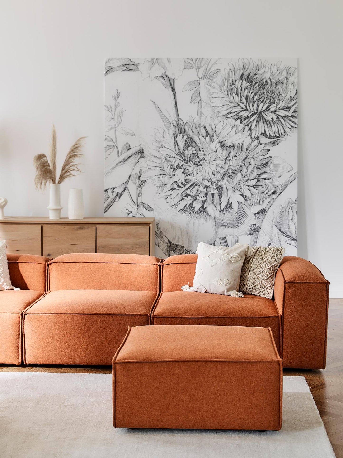 Модулен диван Urban - Оранжев