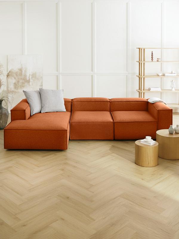 Ъглов диван Ekol - Оранжев