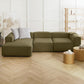 Ъглов диван Ekol - Зелен