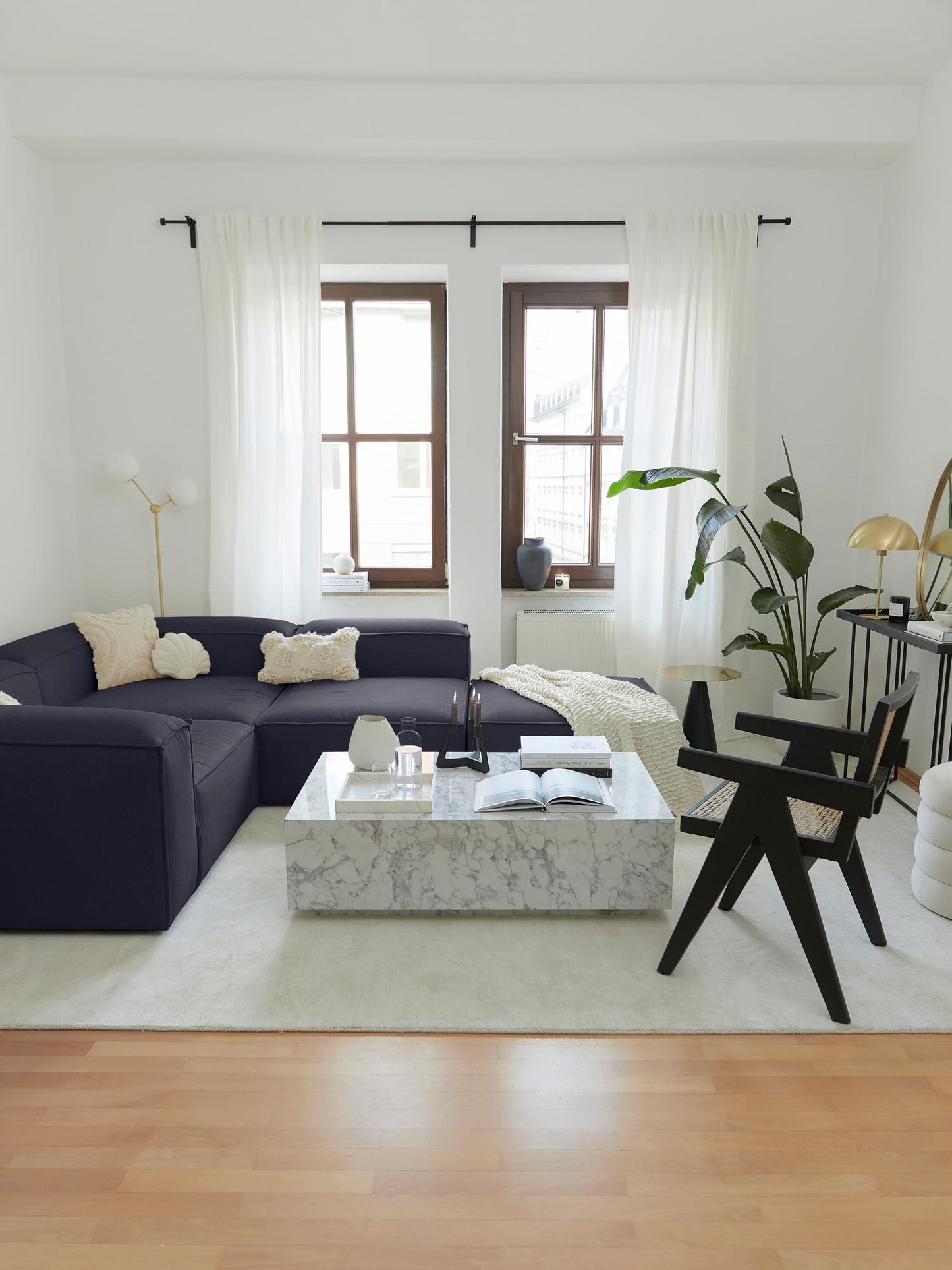 Модулен диван Urban - Тъмно син