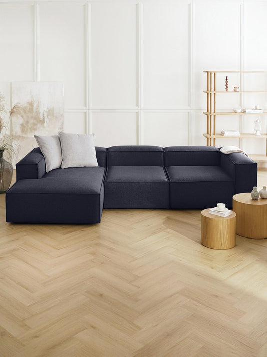 Ъглов диван Ekol - Тъмно син