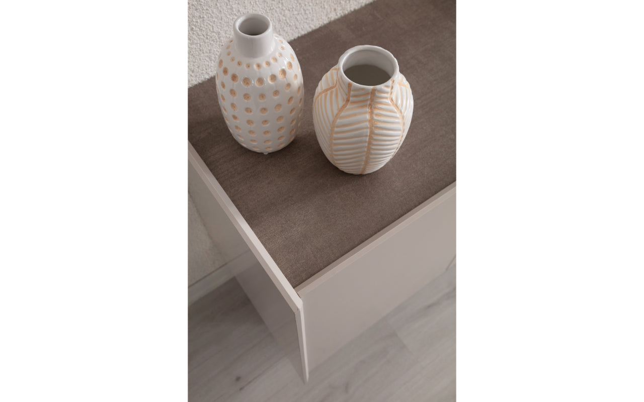 Комплект за хранене Senkron: Маса + 6 стола + Конзола + Огледало