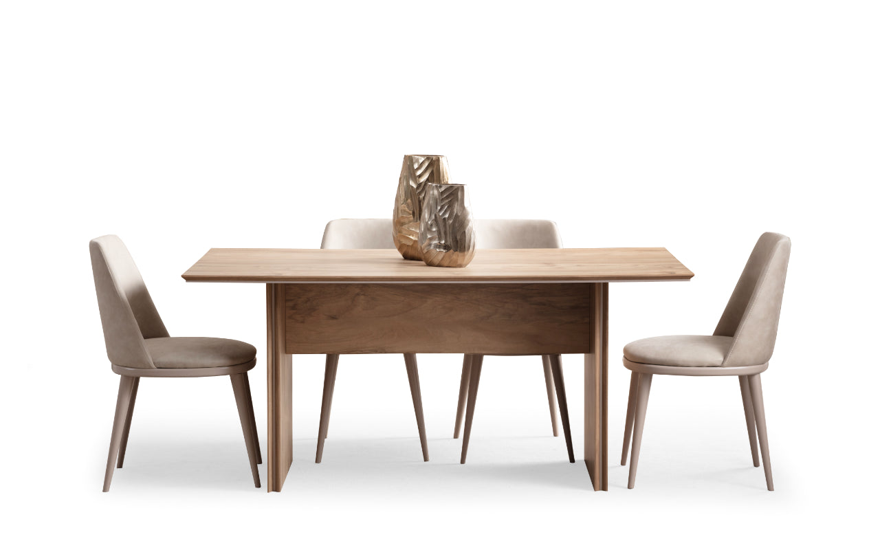 Комплект за хранене Osso: Маса + 6 стола + Конзола + Огледало