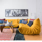 Ъглов диван Babylon - Жълт