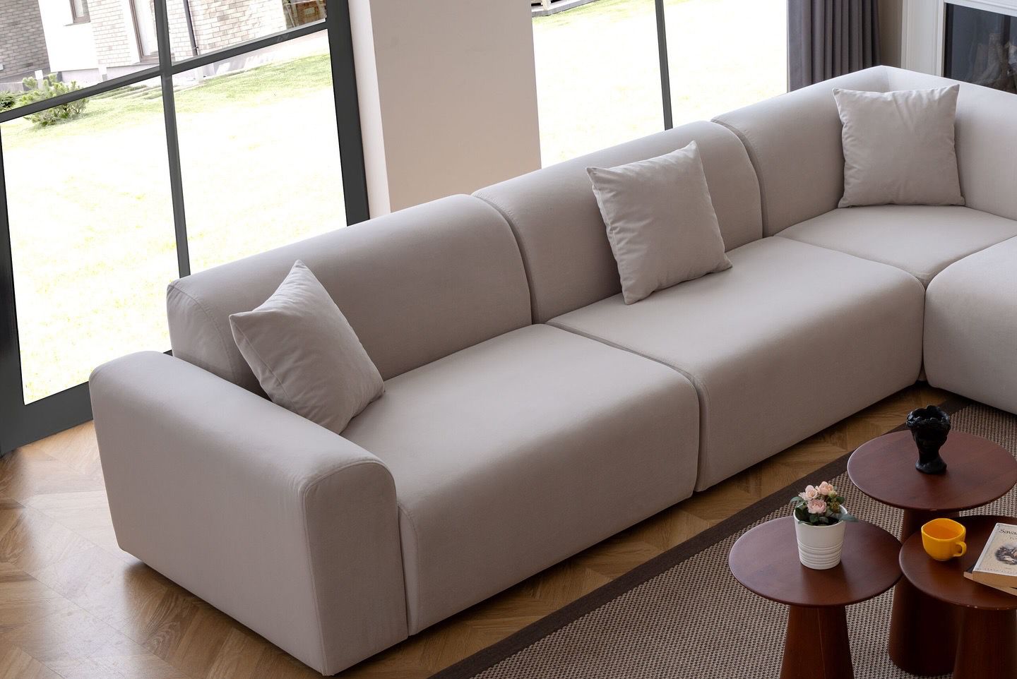 Ъглов диван Modok